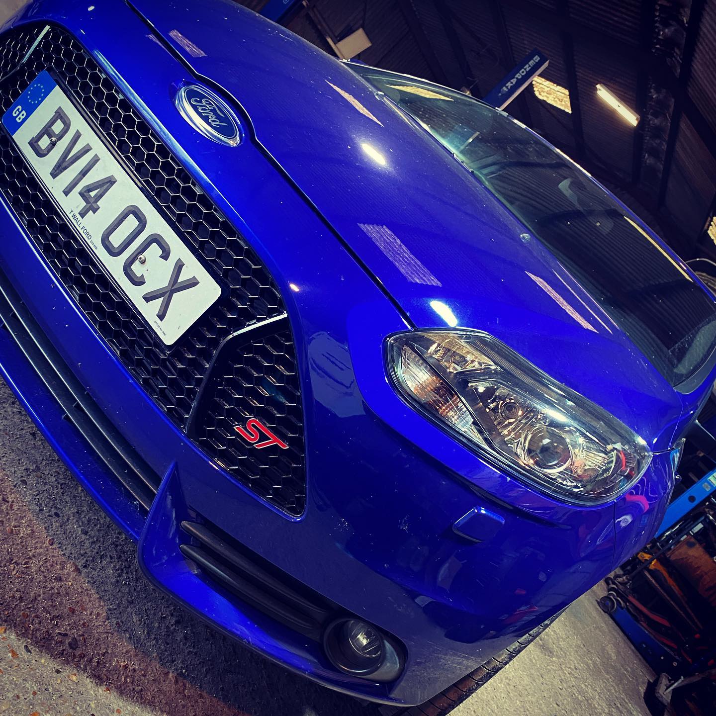 Ford Focus ST in the Workshop