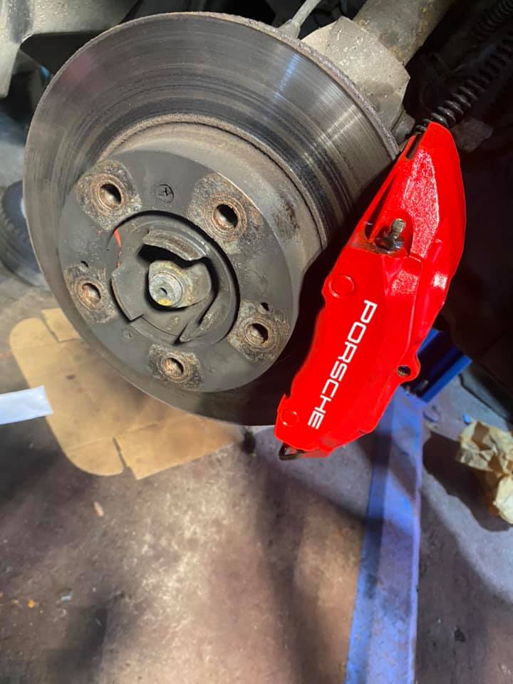 Porsche Brake Caliper Upgrade